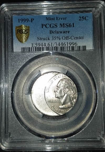 1999-Delaware-Quarter-And-Mercury-Dime-Error-Center-Certified-PCGS